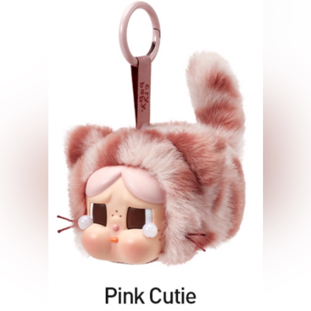 🩷🐱🩷 POP MART Crybaby Wild but Cutie Vinyl Plush Pendant🩷🐱🩷 NWT 🩷🐱🩷
